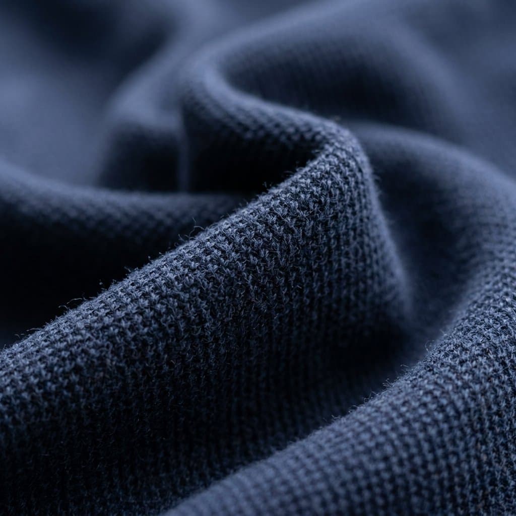 Macro linen folds and luxury fabric details