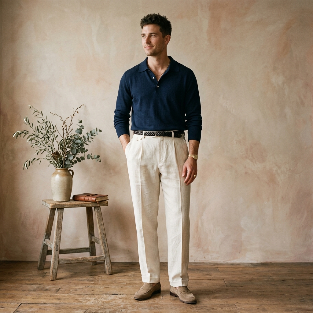 Amalfi Linen Trouser